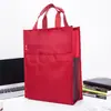 Bolsa de Estudo Grossa Nova para Atacado Transfronteiriço Bolsa Grande para Informações Bolsa de Mão Impermeável Bolsa para Documentos de Tecido Oxford