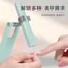 Portalámparas de una palabra de fábrica multifuncional plegable de escritorio universal portátil lámpara de una palabra de mano para uñas arte de uñas
