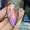 Ventas Directas de Fabricantes del Mar de China Oriental de Accesorios de Joyería con Cristales Naturales Labradorita Piedra Lunar Azul Forma Geométrica Irregular, Wholesale Personalizado