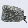 Entrega transfronteriza de gorros quirúrgicos de algodón puro para salones de belleza, gorros universales sin visera, gorros con cola de cúpula, turbantes médicos y pañuelos para la cabeza