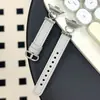 Adequado para Xiaomi Mi Band 9Pro Redmi Band 4/5 Pulseira de Pulso Fashionável Pulseira de Couro de Luxo Acessível Fivela de Anel de Coração Tira