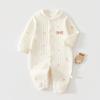 Macacões Acolchoados para Recém-Nascidos e Crianças Pequenas no Outono e Inverno, Roupas Quentes para Bebês Usarem ao Sair, Macacões, Pijamas e Roupas de Engatinhar