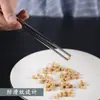 Palillos Cuadrados de Acero Inoxidable 316 Vajilla Doméstica Cocina Personalizada Aislados Huecos Familia Coreana Antideslizantes Palillos Plateados