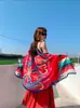 Lago Salado Chaka Noroeste Grande Turismo Estilo Étnico Bufanda Bufanda Nueva de Verano para Mujer Playa Marina Chal Protector Solar Delgado