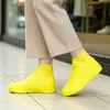 Cubrezapatos Impermeables de Látex Engrosado, Cubrezapatos con Suela Resistente al Desgaste, Cubrezapatos Anti-Arena e Impermeables para Lluvia, Cubrezapatos de Agua para Exteriores para Viajes y Días Lluviosos