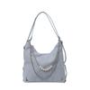Bolso de gran capacidad para mujer, novedad de 2024, bolso de mano de alta gama, estilo nicho, para uso diario, mochila, bandolera de hombro.