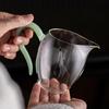 Caotang Gongdao Cup accesorios de juego de té kung fu de vidrio borosilicato Mar de té para el hogar dispensador de té individual resistente al calor Taza Kung Fu