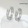 Nuevos pendientes de fila única con microincrustaciones de circonita, ultra brillantes, de lujo ligero, para mujer, moda coreana, sentido de alta gama, pendientes Joker, venta al por mayor