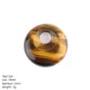 Fivela de Cristal da Paz com Furo Lateral 18mm Artesanal DIY Joias Acessórios para Roupas Ágata Cristal Roxo Fivela de Princesa Pingente