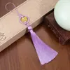 Borla Atrae-Fortuna de 10 cm, Anillo de Dinero Estilo Antiguo, Borla Colgante de Lingote de Oro, Bolsita de Aromas, Fabricante Mayorista de Accesorios
