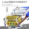 Seis tipos de conector RJ45 de paso para cable de red, conector de cristal chapado en oro de 3u-50u, conector de cristal perforado, conector de cristal para cable de red, cobre puro
