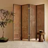 Nova Tela Zen Estilo Chinês, Antiga e com Aspecto Vintage, Divisória Wabi-Sabi para Sala de Estar e Sala de Jantar, Fundo Estético Dinastia Song, Estilo Chinês
