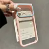 Funda Transparente Color Caramelo Dopamina Adecuada para Teléfono Móvil Apple 17Promax Funda Iphone16 Suave