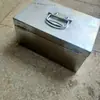 Caja de Herramientas Grande de Acero Inoxidable Resistente al Agua Soldadura Completa Reparación de Electrodomésticos Caja de Herramientas Móvil Multifuncional con Ruedas Tapa abatible