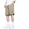 Pantalones Cortos de Seda de Hielo para Hombre, Verano Delgados Sueltos Transpirables Ropa de Trabajo Secado Rápido Deportivos Casuales de Cinco Puntos Modernos