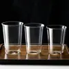 Estilo Ins Simples Copo de Água de Vidro Borossilicato Grande Capacidade Copo Alargado Copo para Café Latte Copo para Chá de Frutas Copo para Bebidas Frias