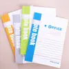 Cuaderno A5 Engrosado Minutas de Reunión Suministros de Oficina Papelería Bloc de Notas de Negocios Cuaderno de Aprendizaje para Estudiantes