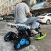 Vehículo Todoterreno de Gasolina Pequeño Halcón para Entretenimiento en Hielo y Nieve, Trineo de Nieve para Parques de Diversiones, Uso en Nieve y Playa