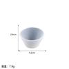 Resina epoxi cristalina DIY con escala 100 ml Vaso medidor de silicona Ranura para tarjetas vaso medidor Silicona para mezclar colores Cuchara mezcladora de doble uso
