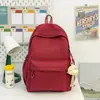 Mochila escolar para estudiantes femeninas, estilo Ins, estilo coreano sencillo, informal, para estudiantes de secundaria, mochila ligera de gran capacidad para estudiantes de secundaria.