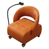 Taburete Deslizante Estilo Soporte para Teléfono Móvil para Sala de Estar, Nuevo Modelo 2026 Taburete Pequeño con Ruedas Universales, para Limpieza del Hogar y Uso junto al Sofá