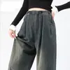 Pantalones de Maternidad Casuales Rectos de Pierna Ancha Jeans Ropa de Abrigo de Verano Sin Soporte Talla Grande Petite Ropa de Maternidad Ropa de Primavera y Otoño