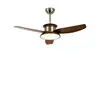 Nuevo Modelo 2026 Ventilador de Techo Vintage para Comedor y Sala de Estar, Ventilador Eléctrico Retro Silencioso de Gran Tamaño, Candelabro para Dormitorio