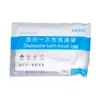 Bolsa de Baño Desechable Cubierta Gruesa para Tina Película Plegable Individual Cubo de Baño Cubierta de Baño Bolsa de Plástico para Baño Cubo Redondo Bolsa de Baño