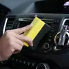 Esponja para Lavar Carro Multifuncional Meia-Lua Limpador de Pneus Borda do Carro Polimento com Cera Cristalização Esponja de Alta Densidade