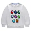 Suéter de Punto Redondo de Color Sólido Coreano Nuevo para Niños, Manga Larga de Algodón, Top para Bebés Niños y Niñas, Primavera y Otoño 2023