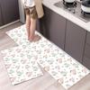 Tapete de cocina fresco de estilo americano, manta de noche, alfombra larga, tapete para puerta de entrada, tapete de corte completo, exportación transfronteriza