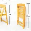 Conjunto de mesa de comedor y sillas nan bambú moderno y sencillo, mesa de comedor rectangular para casas pequeñas, una mesa y cuatro sillas