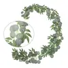 Hojas de Hiedra Artificiales Transfronterizas de Amazon, Plantas Artificiales de Hojas Verdes, Enredaderas Trepadoras, Decoración de Pared para Interiores