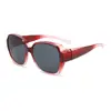 Gafas de sol con clip para miopía para mujer Estampado de leopardo Transfronterizas europeas y americanas Protección solar Gafas de sol polarizadas para conducir Gafas ultraligeras para exteriores