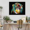 Acuarela Orangután Animal Mural Pintura Núcleo Alta Definición Inyección de Tinta Moderna Pintura al Óleo Decoración del Hogar Pintura Colgante Arte Moderno