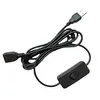 Cable de extensión USB con interruptor Cable de extensión USB macho a hembra Cable de extensión de datos USB Cable USB con interruptor 2M