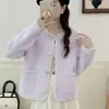 Cardigan Elegante de Pelo Sintético Estilo 2026 Alta Classe Outono/Inverno Novo Solto Versátil Moda Top Pequena Jaqueta Estilo Chanel