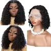 Comercio exterior transfronterizo pelucas de moda europeas y americanas cabello rizado pequeño de moda europea y americana encaje África venta caliente