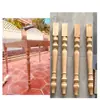 Patas de Mesa Vintage de Madera Maciza Estilo Francés, Hechas a Mano por Blogueros Populares para DIY, Patas de Mesa de Comedor, Patas de Mesa de Café, Patas de Gabinete de Madera, Patas Redondas de Madera