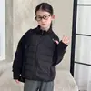 Nueva Chaqueta Ligera de Plumón Mágica para Niños, Capa Interior de Uniforme Escolar de Otoño e Invierno, Ropa Exterior Caliente de Algodón, Abrigo Corto para Niñas
