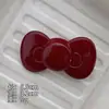 Presilha de Cabelo com Laço de Bolinhas, Presilha Lateral, Estilo Doce para Meninas, Presilha para Franja, Grampo de Cabelo, Presilha Bico de Pato, Piranha, Acessório de Cabelo