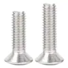 Tornillo de Cabeza Avellanada Cruzada de Acero Inoxidable 304 Tornillo de Máquina de Cabeza Avellanada con Ranura Cruzada M3M4M5Gb820