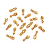 Dijes para Colgantes de Corazón, Flor, Animal, Estrella, Hoja, Pimienta, Hechos por Ti Mismo, Acero Inoxidable Chapado en Oro Real Ecológico, Joyería