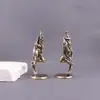 Nova Estilo Chinês Latão Retrô Beleza Gata Mulher Estátua Enfeites Pet de Chá Cobre Desktop Decoração de Casa Artesanato Enfeites