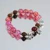 Más Vendido en el Sudeste Asiático: Pulsera de Perlas Trituradas con Temática de Elefante para Mujer, Diseño de Nicho, Pulsera Dulce y Colorida Estilo Bosque al por Mayor