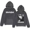 Sudadera con capucha de firma de Eminem Slim Shady para hombre y mujer Hip Hop