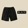 Shorts de Malha de Verão Masculino Tamanho Grande Calças Casuais Largas Esportivas Secagem Rápida Meia-Calça Calças Masculinas Finas Versátil Transfronteiriço Cinco