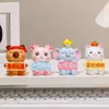 Adornos de Escritorio, Regalos de Buena Suerte, Decoraciones Creativas de Oficina, Pequeños Adornos Inspiradores, Cerdo Capibara y Elefantes