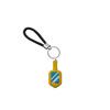 Llavero de cuerda trenzada creativo de la serie Amazon Red, accesorios para llavero, llavero de cuerda de cuero trenzado con dibujos animados