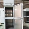Refrigerador de Doble Puerta Chuanbao Enfriado por Aire de Gran Capacidad Comercial Vertical de Refrigeración Congelador Gabinete de Conservación de Frescura de Doble Temperatura Congelador sin Escarcha